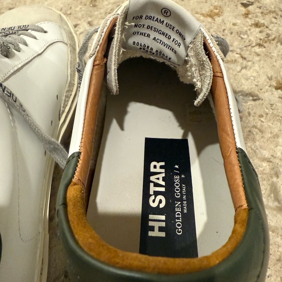 Golden Goose Men Hi Star Sneakers - Picture 11 of 13